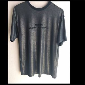 Forever 21  Black and Gold oversized Shirt